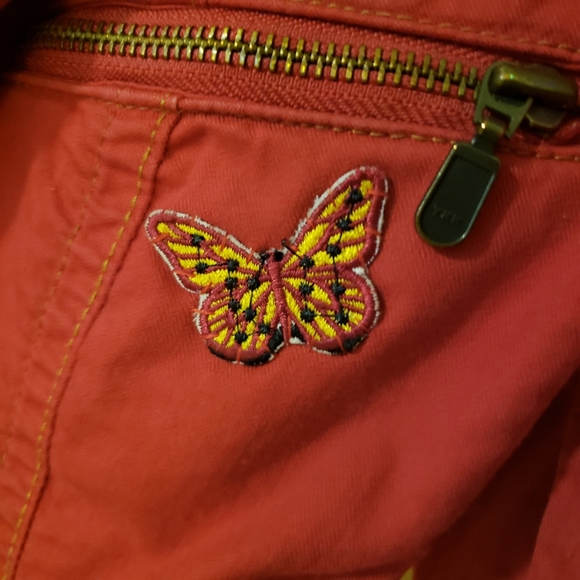 CAbi Red Denim Jacket - Picture 3 of 4